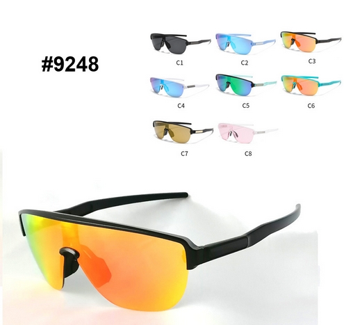 2024 Frame Cycling Glasses Sports Glasses Colorful Windproof Gla
